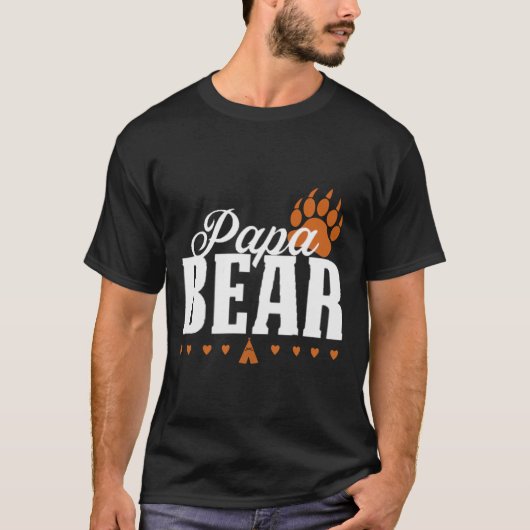 Papa Beer Pauw Print Shirt (Voorkant)