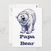 Papa Beer Polar Beer Briefkaart (Voorkant / Achterkant)