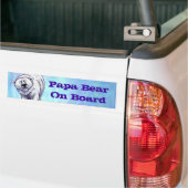 Papa Beer Polar Beer Bumpersticker (Op Truck)