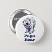 Papa Beer Polar Beer Button (Voorkant /achterkant)