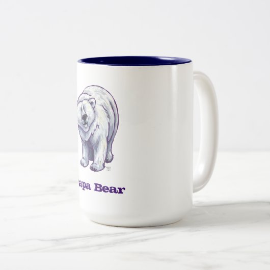 Papa Beer Polar Beer Mok (Voorkant rechts)