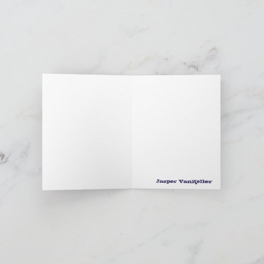 Papa Beer Polar Beer Notitiekaarten (Binnen)