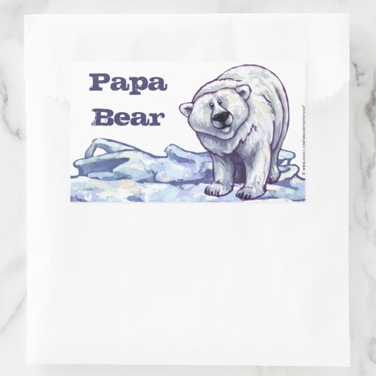 Papa Beer Polar Beer Stickers (Tas)