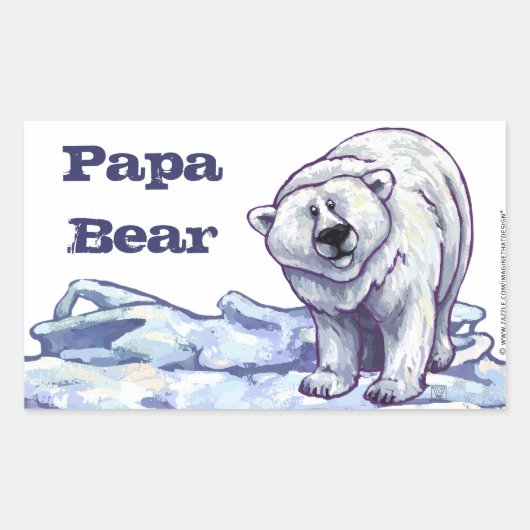 Papa Beer Polar Beer Stickers (Voorkant)