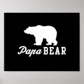 Papa Beer Poster (Voorkant)