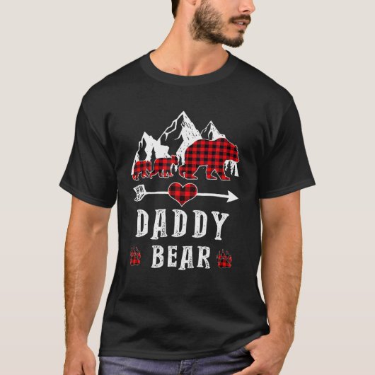 Papa Beer, Red Buffalo Pset Beer Pajama T-shirt (Voorkant)
