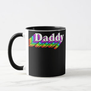 Papa Beer Retro LGBT Rainbow LGBTQ Mok