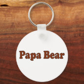 Papa Beer Sleutelhanger (Voorkant)