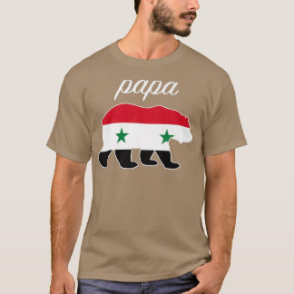 Papa Beer Syrische vlag Premium voor Syrische wape T-shirt