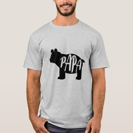Papa Beer T-shirt (Voorkant)