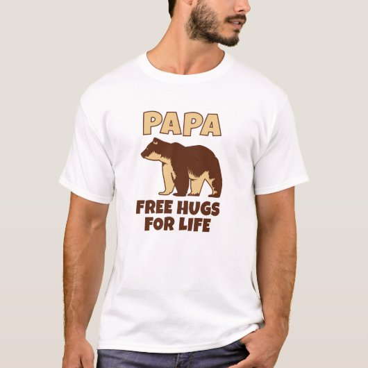 Papa Beer T-shirt (Voorkant)