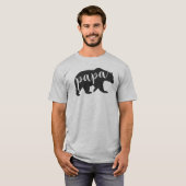 Papa Beer T-shirt voor papa's Baby Beer (Voorkant volledig)
