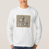 Papa Beer Teddy Bears Mannen Sweatshirt (Voorkant)