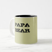 PAPA-BEER TWEEKLEURIGE KOFFIEMOK (Voorkant links)