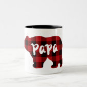 Papa Beer Tweekleurige Koffiemok (Center)