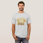 Papa Beer typografie T-shirt (Voorkant volledig)