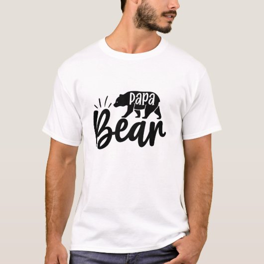 Papa Beer - Vader T-shirt (Voorkant)