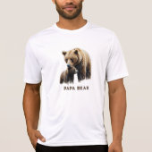 *~* PAPA BEER Vaderdag Gift Cub AP86 T-shirt (Voorkant)