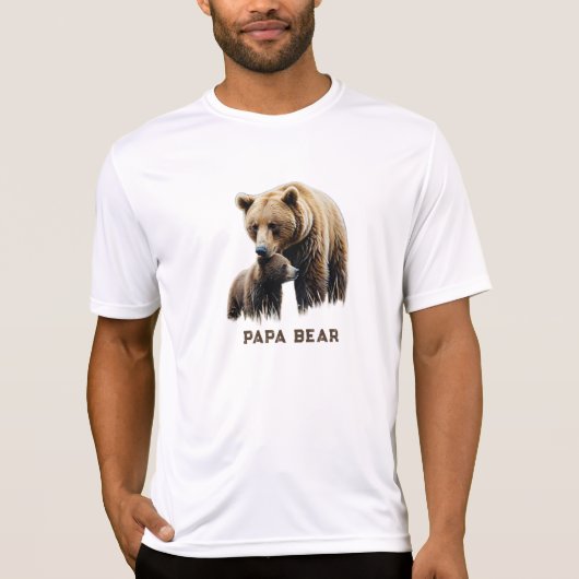 *~* PAPA BEER Vaderdag Gift Cub AP86 T-shirt (Voorkant)