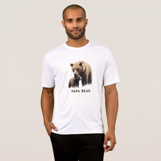 *~* PAPA BEER Vaderdag Gift Cub AP86 T-shirt (Voorkant volledig)