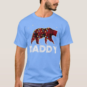 Papa Beer verlicht grappige kerstmis voor familie T-shirt