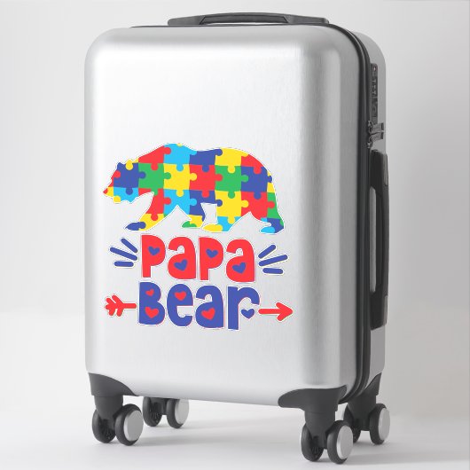 Papa Beer Vinyl Sticker (Koffer)
