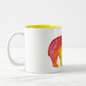 Papa Beer Waterverf Familie Pride Mok (Links)