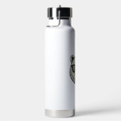 Papa Beer Zonnebril Beer Hoofd Vector Design_1 Waterfles (Rechts)