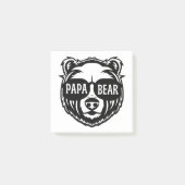 Papa Beer Zonneglazen Vaderdag Post-it® Notes (Voorkant)