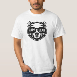 Papa Beer Zonneglazen Vaderdag T-shirt