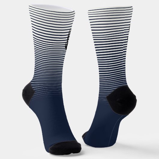 Papa Beginnende Socks Herten Geweien Bemanning Sok (Gebogen)