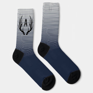 Papa Beginnende Socks Herten Geweien Bemanning Sok
