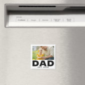 Papa Begon Moedige Foto Cadeau Magneet (Insitu (Vaatwasser))