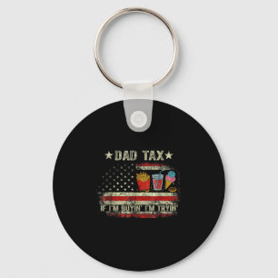 Papa Belasting Als Ik Koop Ben Ik Grappig Papa Vad Sleutelhanger