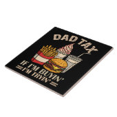 Papa Belasting Als IK Koop IK Probeer Tegeltje (Zijkant)