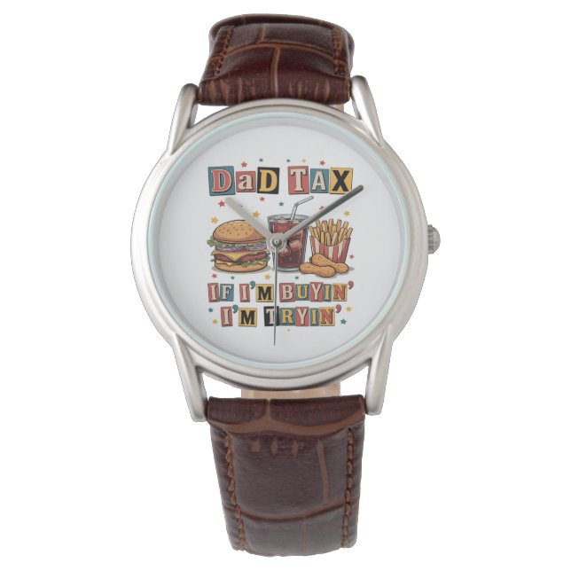 Papa belasting als ik koop probeer ik het horloge (Voorkant)