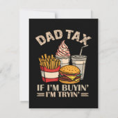 Papa Belasting Als IK Koop, Probeer IK Kaart (Achterkant)