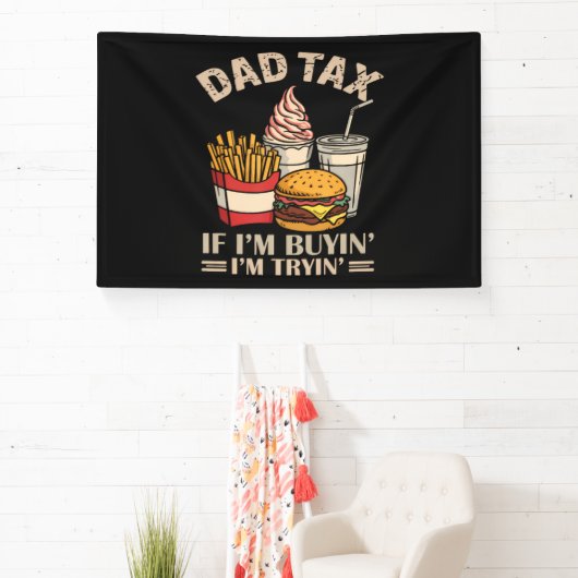 Papa Belasting Als IK Koop, Probeer IK Spandoek (Insitu)