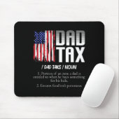 Papa Belasting Definitie Grappige Vaders Dag Muismat (Met muis)