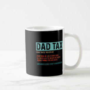 Papa Belasting Definitie Mannen Grappig Vaderdag 1 Koffiemok