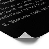 Papa Belasting Definitie Mannen Grappig Vaderdag 3 Poster (Hoek)
