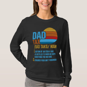 Papa belasting definitie papa grappen t-shirt