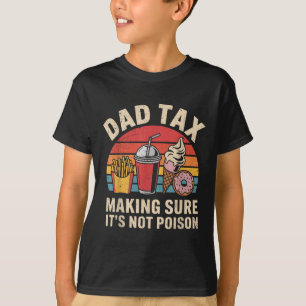 Papa belasting ervoor te zorgen dat het niet gif r t-shirt
