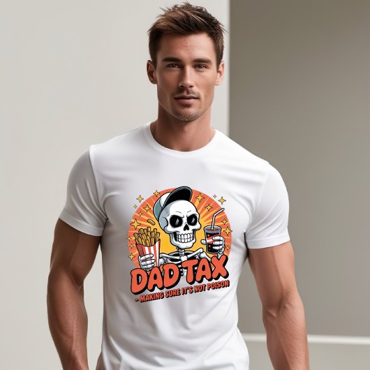 Papa Belasting Ervoor zorgen dat het geen gif is - T-shirt