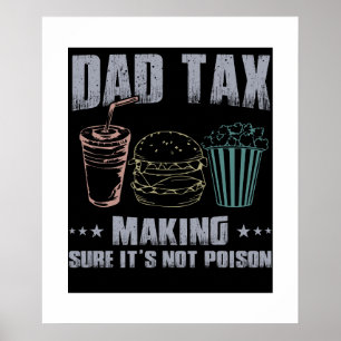 Papa belasting ervoor zorgen dat het niet gif vade poster