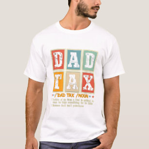 Papa Belasting Funny Foodie Snack Humor T-shirt