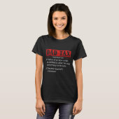 Papa belasting Grappig Papa Belasting Definitie Va T-shirt (Voorkant volledig)