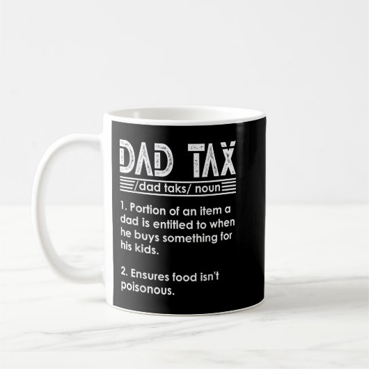 Papa Belasting Grappig Papa Belastingdefinitie Vad Koffiemok (Links)