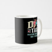 Papa Belasting Maken Het is niet Poison Vaderdag M Koffiemok (Voorkant rechts)