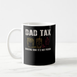 Papa belasting vaders grap papa belasting maken he koffiemok